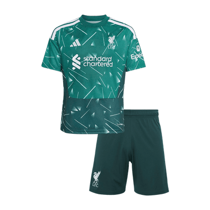 Liverpool Infantil 
 Goleiro Futebol Camisa 2026/27 Verde