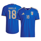 Versão do Jogador DARMIAN #13 Italy Casa World Cup Futebol Camisas 2026 Azul
