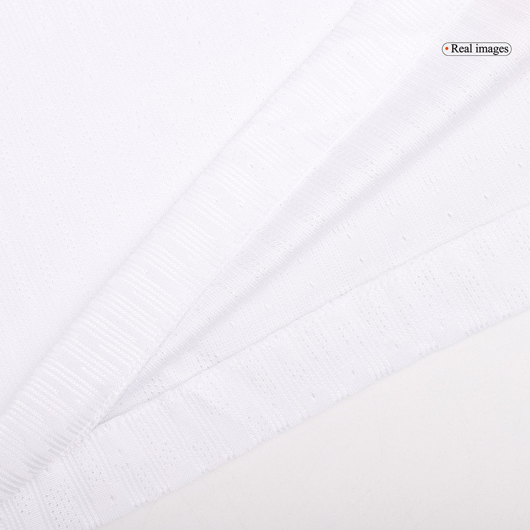 Jogador HAKIMI #2 PSG Fora Futebol Camisas 2025/26 Branco