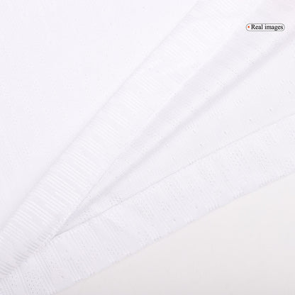 Jogador HAKIMI #2 PSG Fora Futebol Camisas 2025/26 Branco