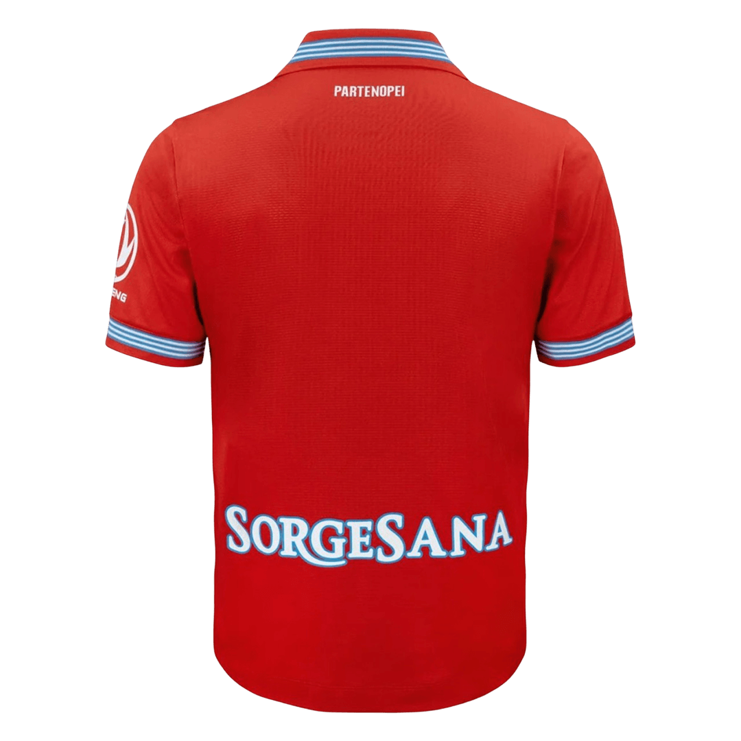 Versão do Jogador Napoli Terceira Futebol Camisas 2026/27 Vermelho
