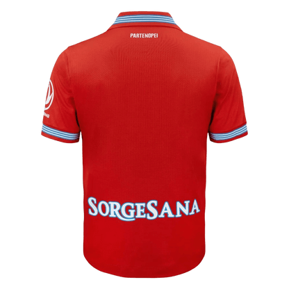 Versão do Jogador Napoli Terceira Futebol Camisas 2026/27 Vermelho