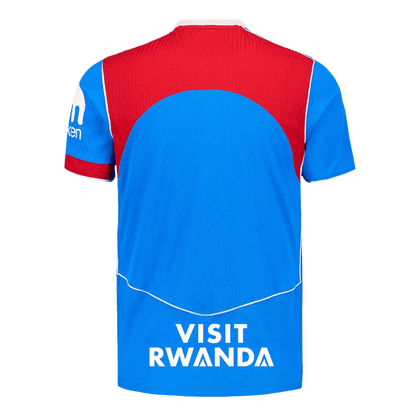 Jogador Atletico Madrid Terceira Futebol Camisas 2025/26 Azul