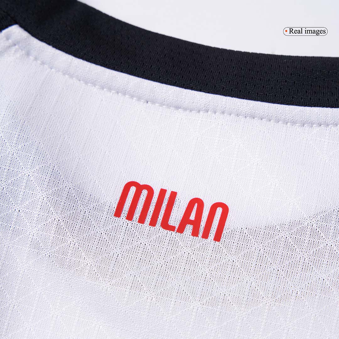 Autêntico FOFANA #19 AC Milan Fora Futebol Camisas 2025/26 Branco