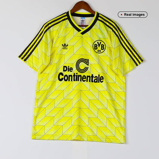 Borussia Dortmund Home 1988 Retro Football Shirt