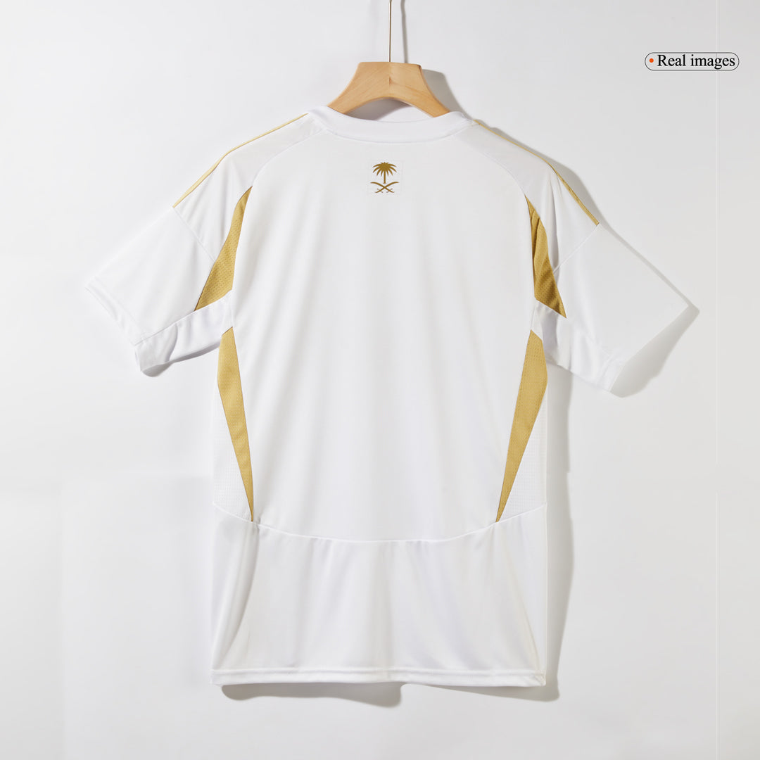 Camisola de futebol RONALDO #7 Al Nassr Terceiro ausente Camisola personalizada 2024/25 ACL