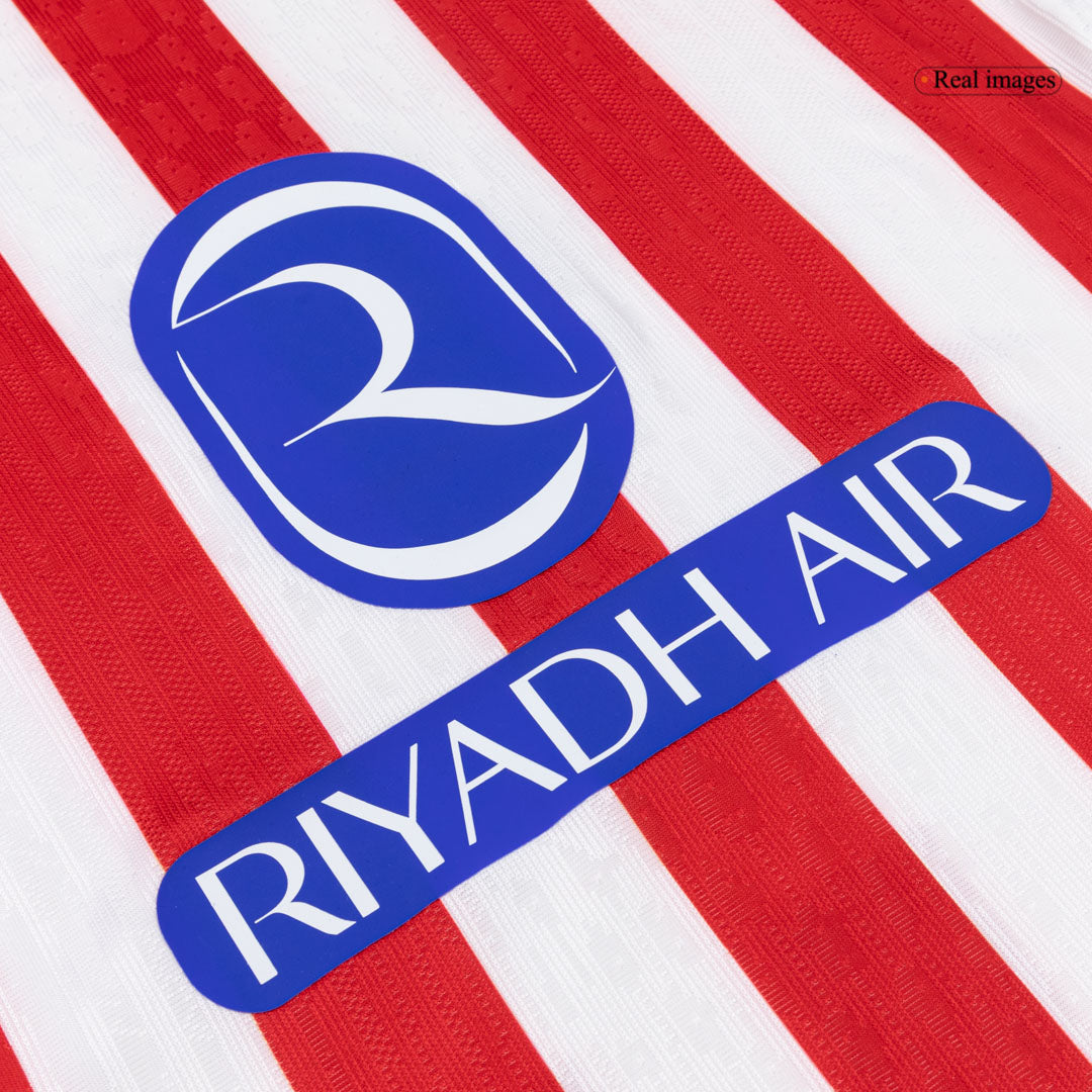 Versão do Jogador SØRLOTH #9 Atletico Madrid Casa Futebol Camisas 2025/26