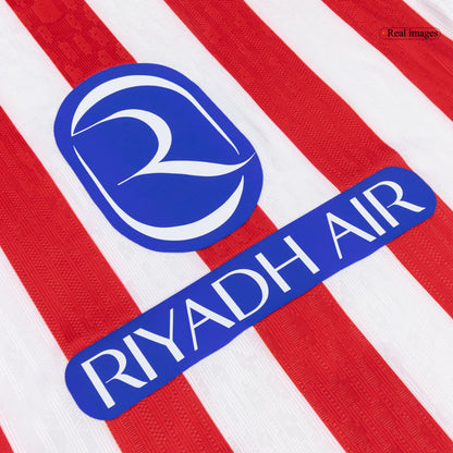 Versão do Jogador SØRLOTH #9 Atletico Madrid Casa Futebol Camisas 2025/26
