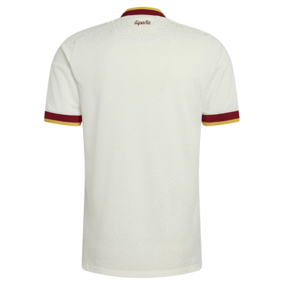 Versão do Jogador Spain Fora Copa do Mundo Futebol Camisas 2026 Branco - camisola de futebol para adeptos em