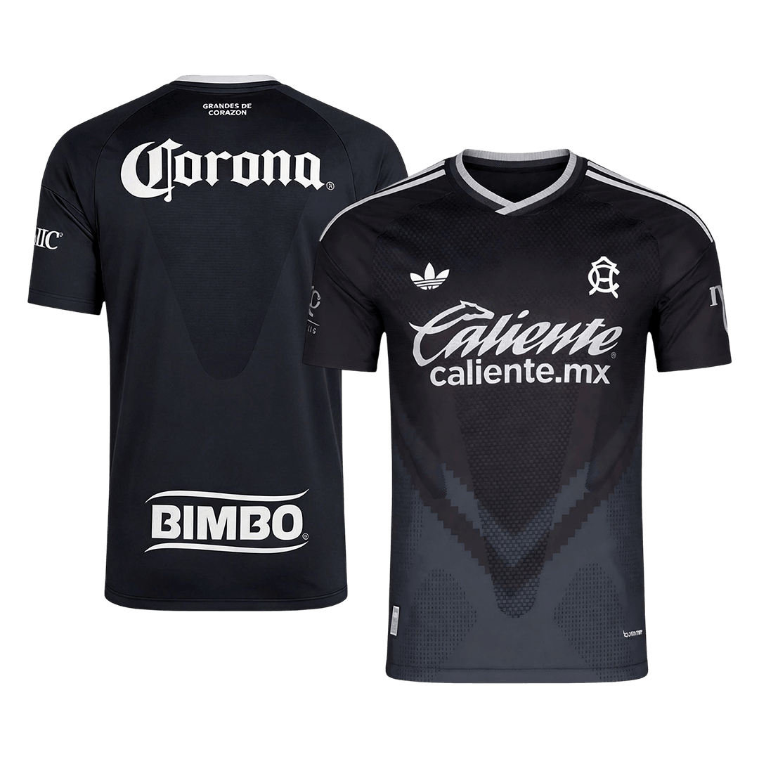 Versão do Jogador Club America Fora Futebol Camisas 2026/27 Preto