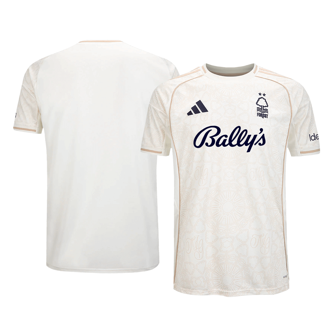 Nottingham Forest Fora Camisa 2025/26 Branco