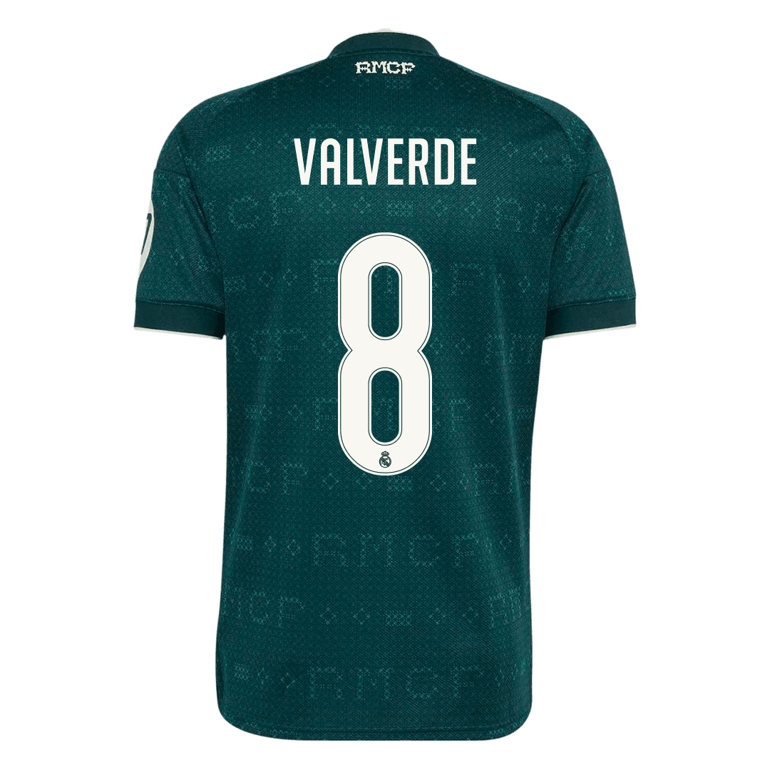 VALVERDE #8 Real Madrid Fora Camisa 2026/27 Verde