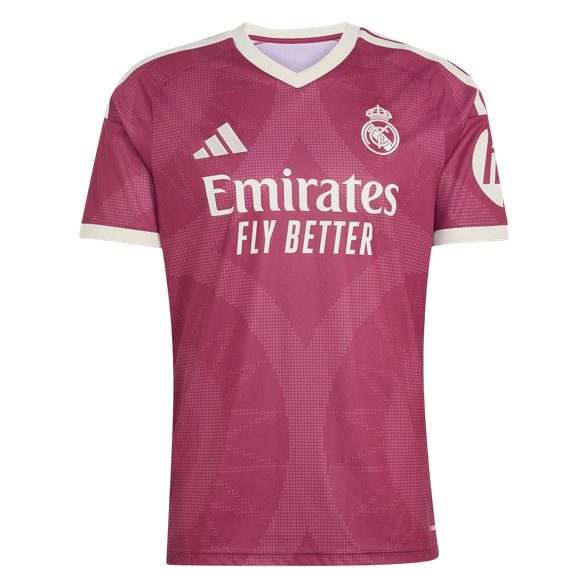 VINI JR. #7 Real Madrid Terceira Camisa 2026/27 Vermelho