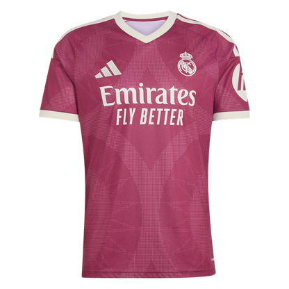 VINI JR. #7 Real Madrid Terceira Camisa 2026/27 Vermelho