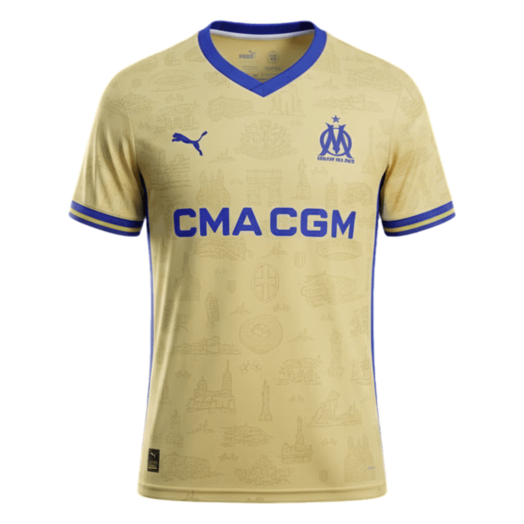 Marseille Quarta Camisa 2025/26 Amarelo