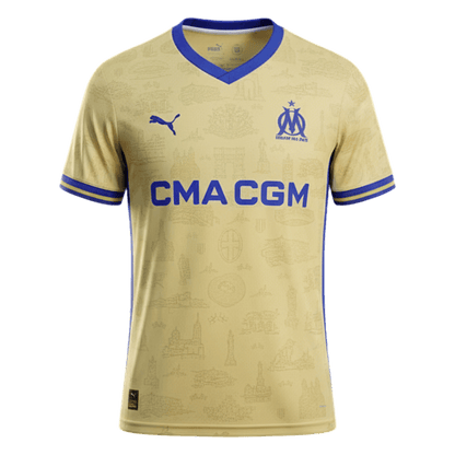 Marseille Quarta Camisa 2025/26 Amarelo