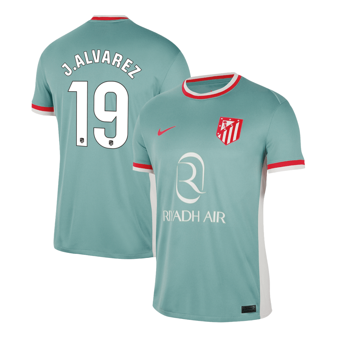 J.ALVAREZ #19 Atlético de Madrid Away Football Shirt Custom 2024/25