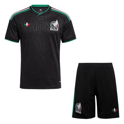 Mexico Terceira Copa do Mundo Camisa 2026 Preto - camisola de futebol para adeptos em