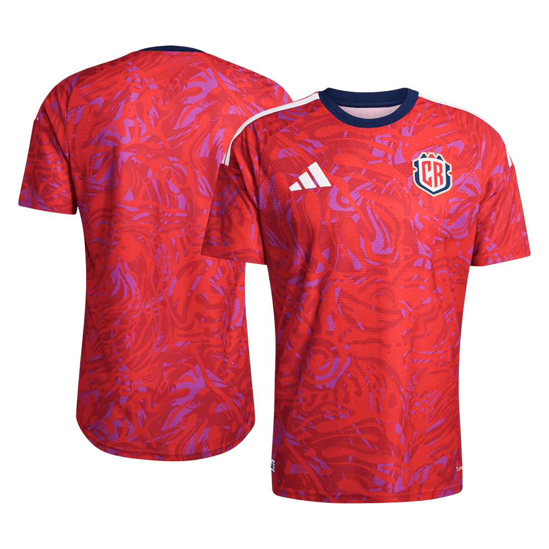 Versão do Jogador Costa Rica Casa Copa do Mundo Futebol Camisas 2026 Vermelho