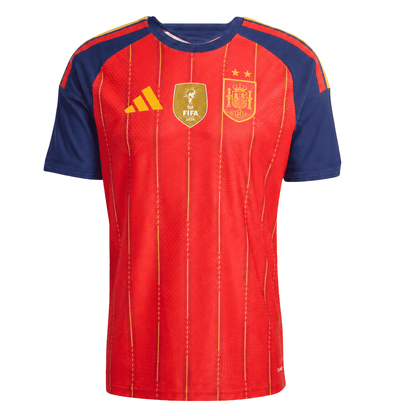 Versão do Jogador Spain Casa Copa do Mundo Futebol Camisas 2026 Vermelho
