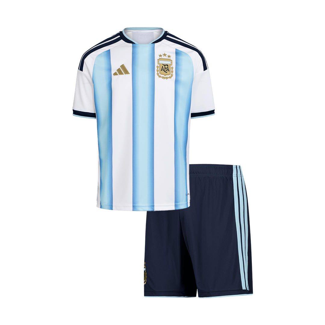 Argentina Infantil  Casa Futebol Camisa Conjunto (Camisa+Shorts) World Cup 2026