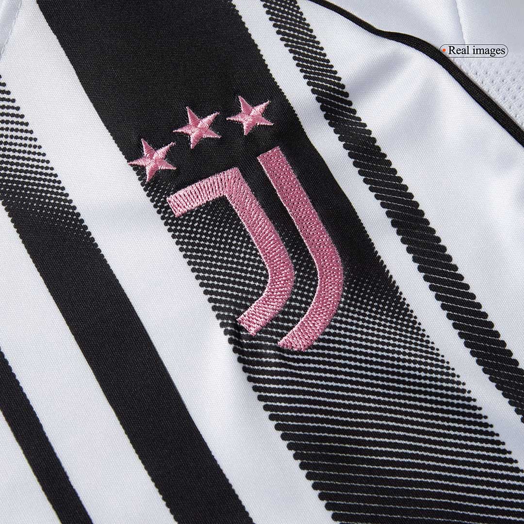 Juventus Infantil Casa Futebol Camisa Conjunto (Camisa + Calção + Meias) 2025/26