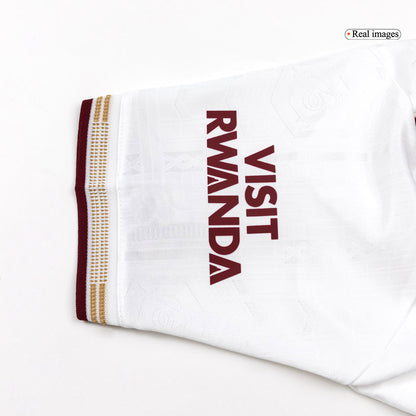 Autêntico Arsenal Fora Terceira Futebol Camisas 2025/26 Branco