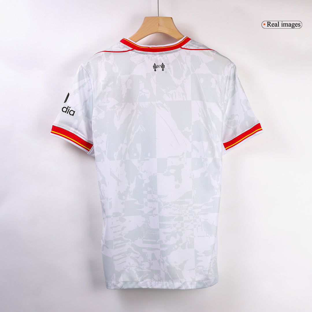 Camisola de futebol VIRGIL #4 Liverpool Third Off Custom Shirt 2024/25