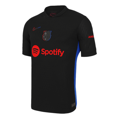 Camisola de futebol autêntica do Barcelona, camisola alternativa 2024/25