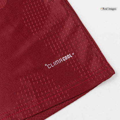 Versão do Jogador Catar Casa Copa do Mundo Futebol Camisas 2026 Vermelho