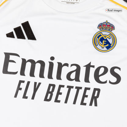 【Super Qualidade】MBAPPÉ #10 Real Madrid
 Casa Futebol Camisa 2025/26 Branco
