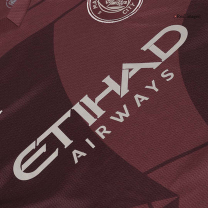 Kid's Manchester City Third Away Football Shirt Kit(Shirt+Shorts+Socks) 2024/25 Football Kit UK