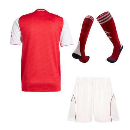 Arsenal 
Casa 
 Camisa 
Conjunto (Camisa + Calções + Meias) 
2025/26 
Vermelho