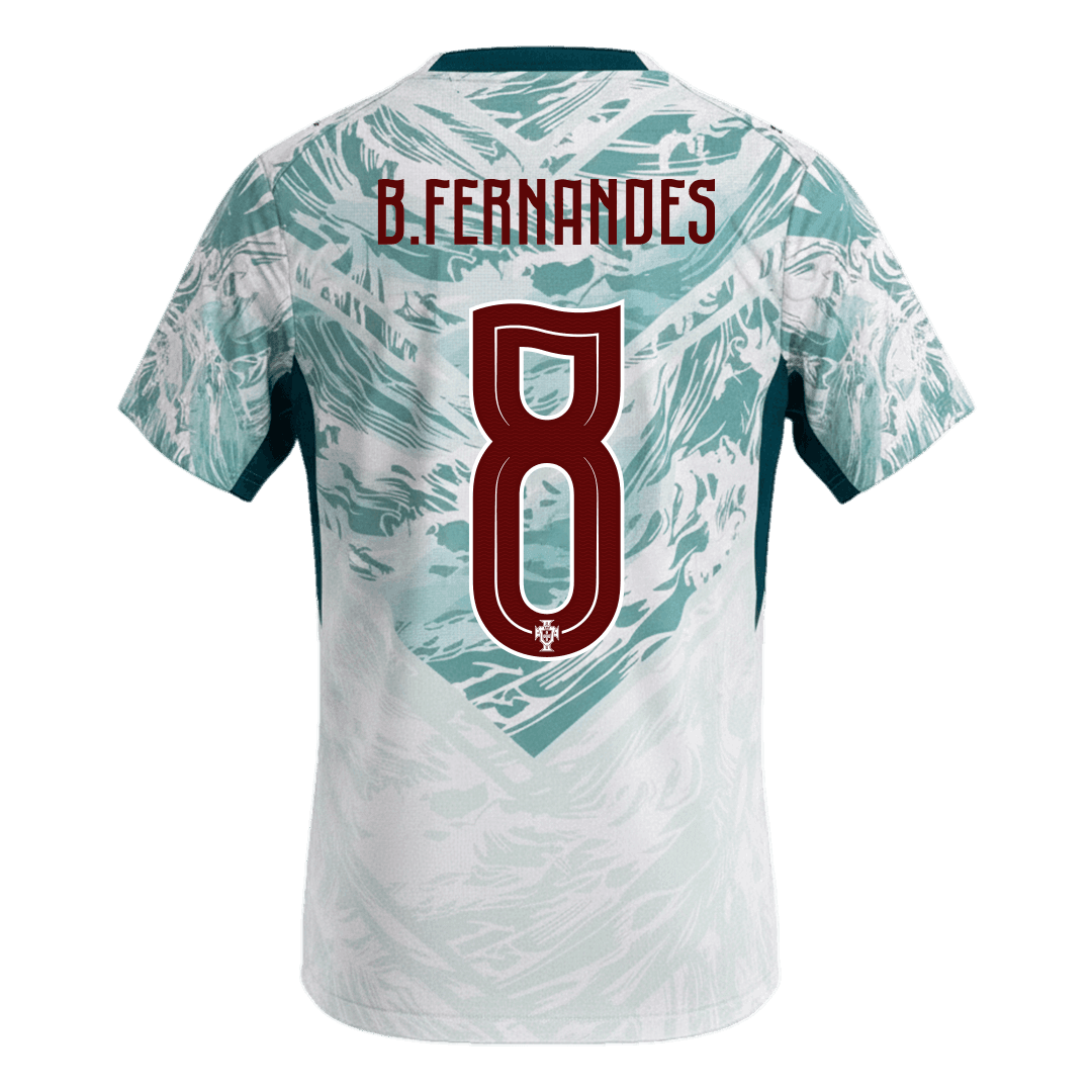 B.FERNANDES #8 Portugal Fora Copa do Mundo Camisa 2026
