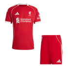 Liverpool Casa Camisa Conjunto (Camisola + Calções) 2025/26-Vermelho