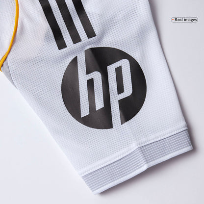 Autêntico HUIJSEN #24 Real Madrid Casa Futebol Camisas 2025/26 Branco