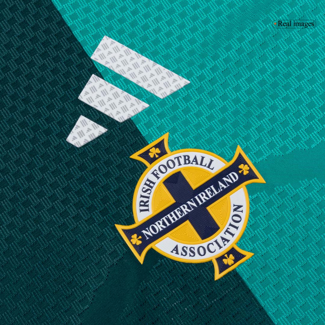 Versão do Jogador Northern Irlanda Casa Copa do Mundo Futebol Camisas 2026 Verde