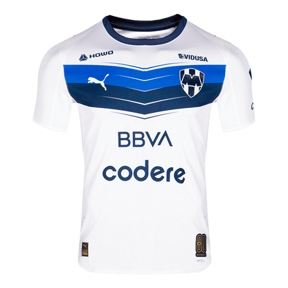 Monterrey Fora Camisa 2025/26- Branco