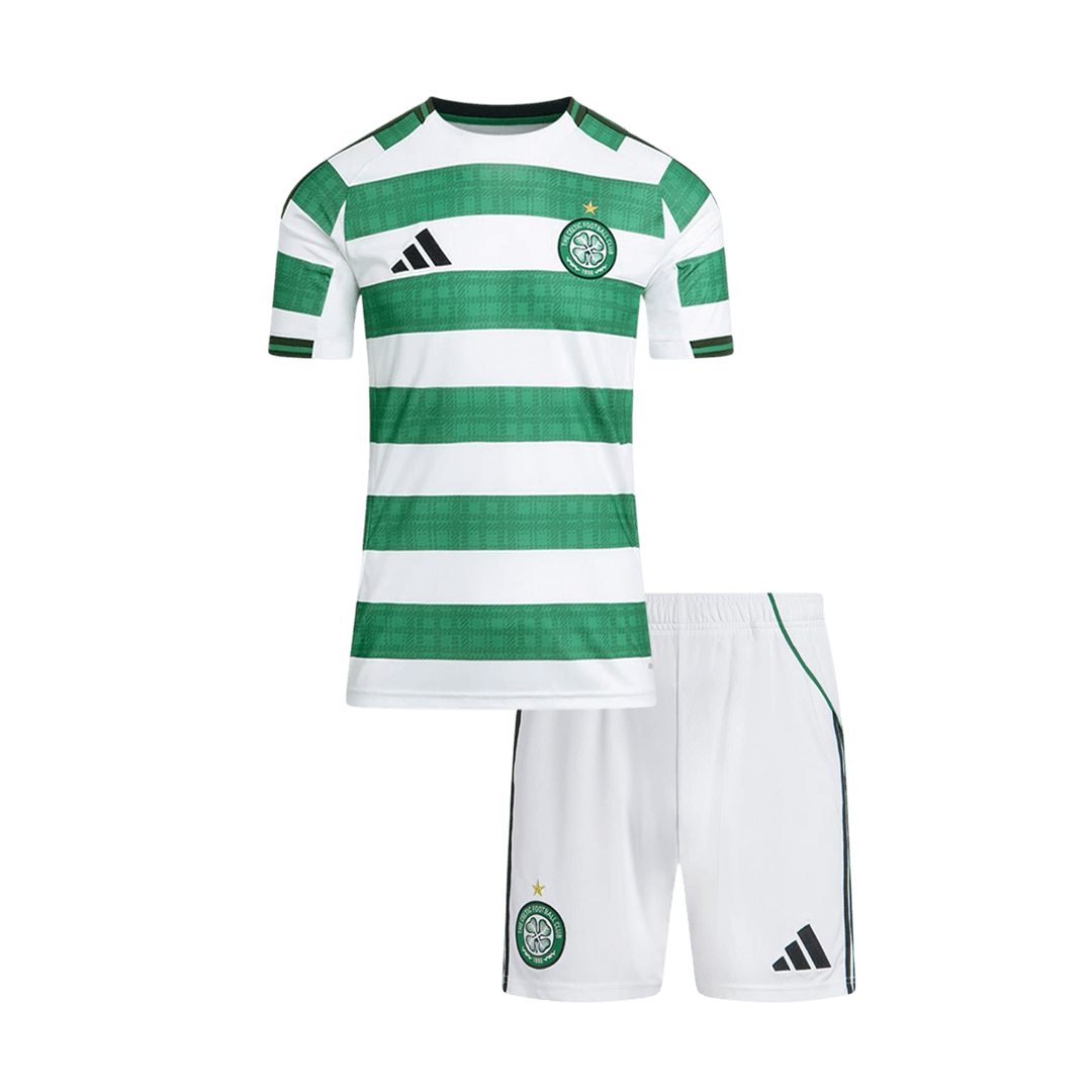 Celtic Infantil 
 Casa Futebol Camisa Conjunto (Camisa+Shorts) 2025/26