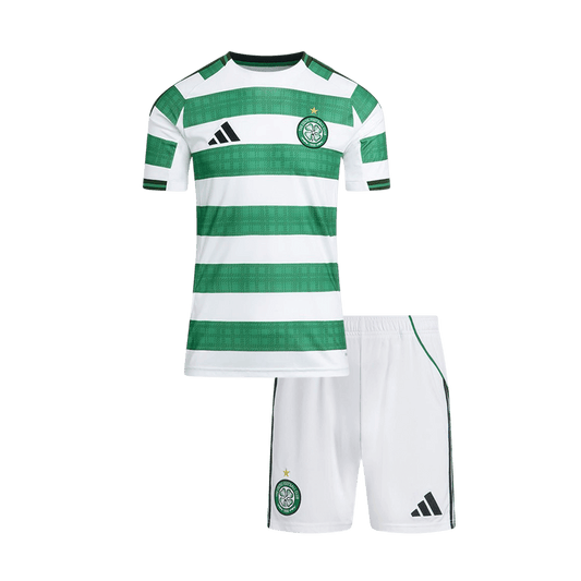 Celtic Infantil 
 Casa Futebol Camisa Conjunto (Camisa+Shorts) 2025/26