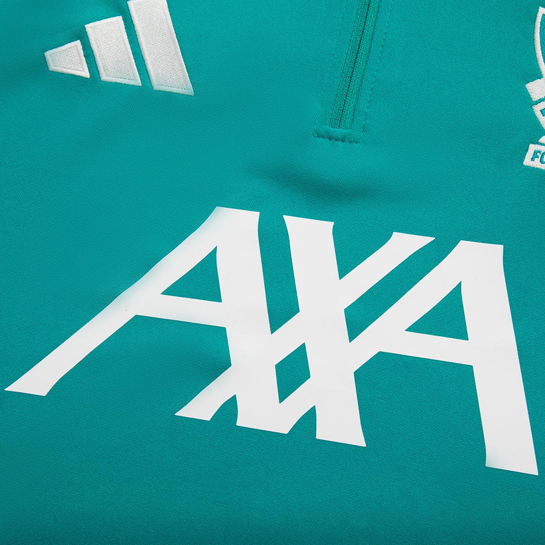 Liverpool Zíper Moletom Conjunto (Top+Calças) 2025/26 Verde