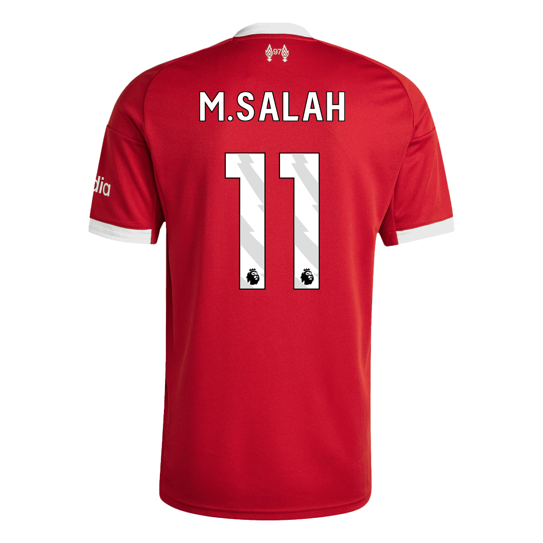 M.SALAH #11 Liverpool Casa Camisa 2025/26 Vermelho
