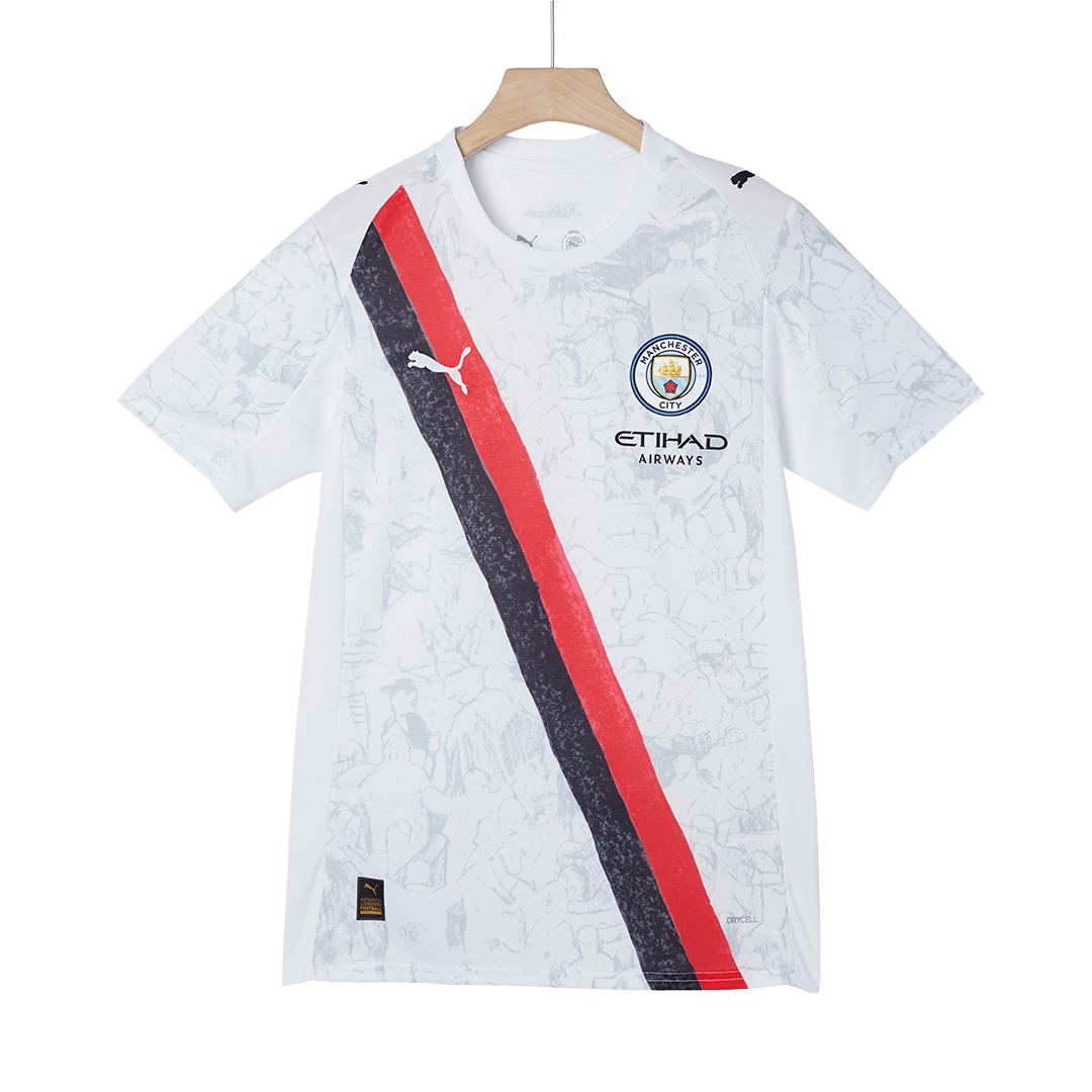 REIJNDERS #4 Manchester City Camisa 2025/26 Branco Club World Cup
