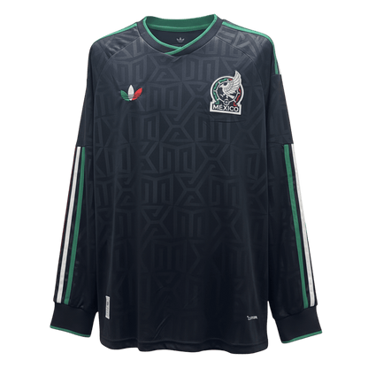 Mexico Manga comprida Camisa 2026 Preto