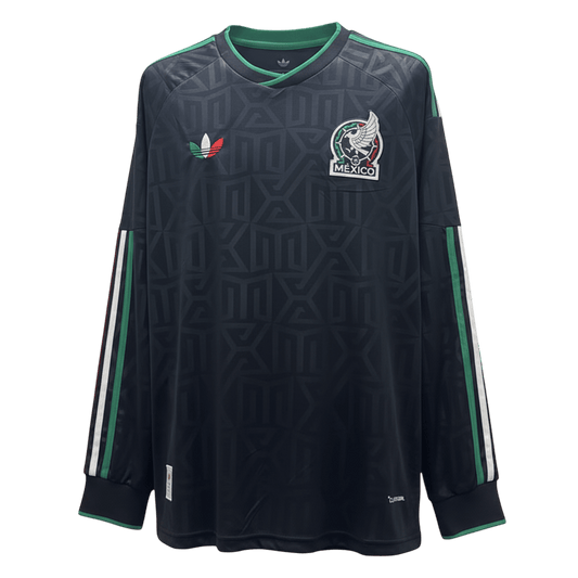 Mexico Manga comprida Camisa 2026 Preto