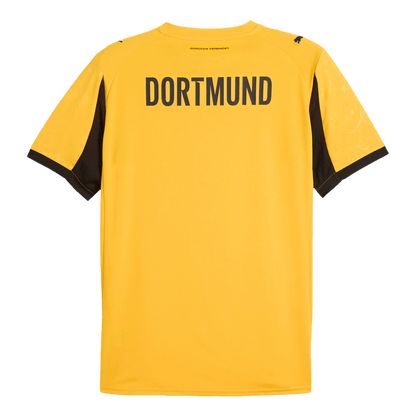 Borussia Dortmund Temporada Copa Camisa de Manga Curta 2025/26 Amarela
