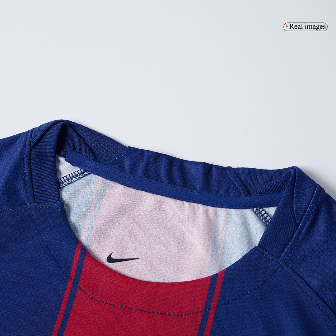 LAMINE YAMAL #10 Barcelona Casa Camisa 2025/26- Vermelho&Azul