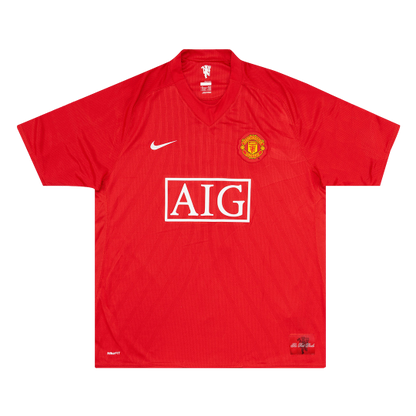 RONALDO #7 Camisola Manchester UnitedCamisola de futebol personalizada 2007/08