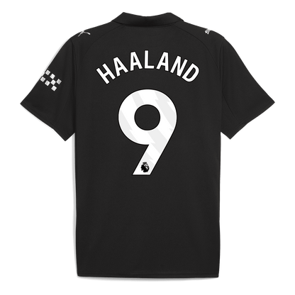 HAALAND #9 Manchester City Fora Camisa 2025/26- Preto