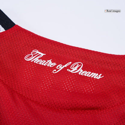 Autêntico ŠEŠKO #30 Manchester United Casa Camisa 2025/26 Vermelho
